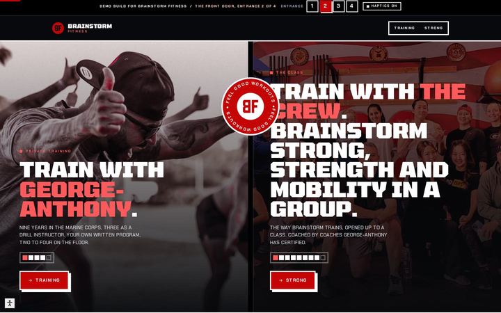 Brainstorm Fitness concept